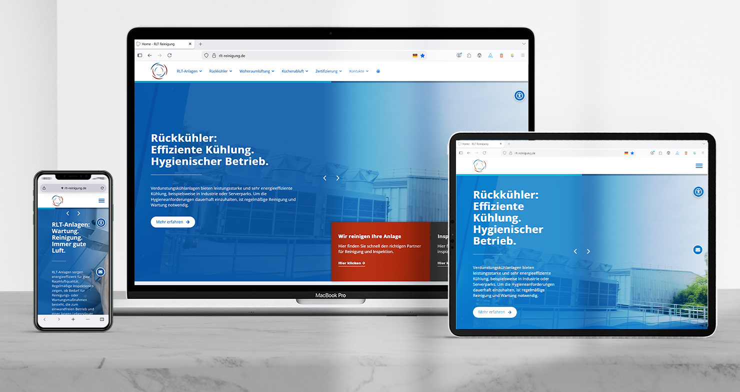 Mockup RLT-Reinigung